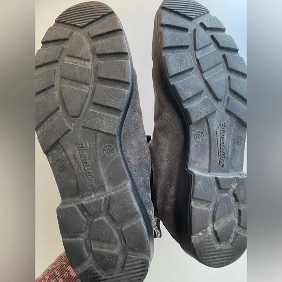 Blundstone #1910 Suede Original Chelsea Boots Steel Grey - Picture 4 of 4